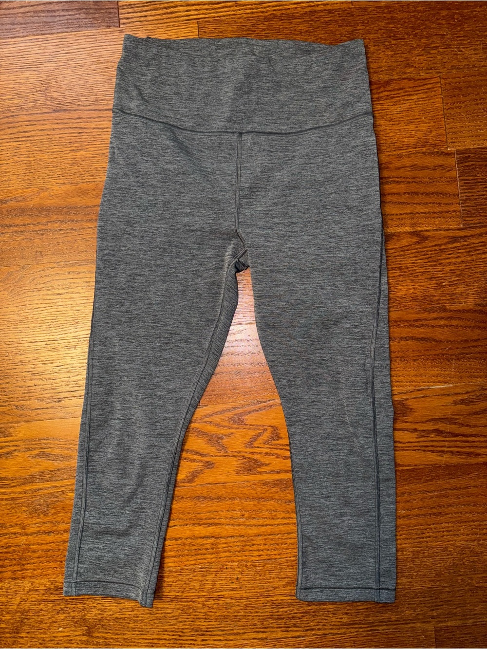 Athleta Kids Charcoal Gray High-Waist Active Leggings